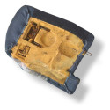 Encosto Banco Traseiro Esquerdo Chevrolet Omega 2000 2001 Preto