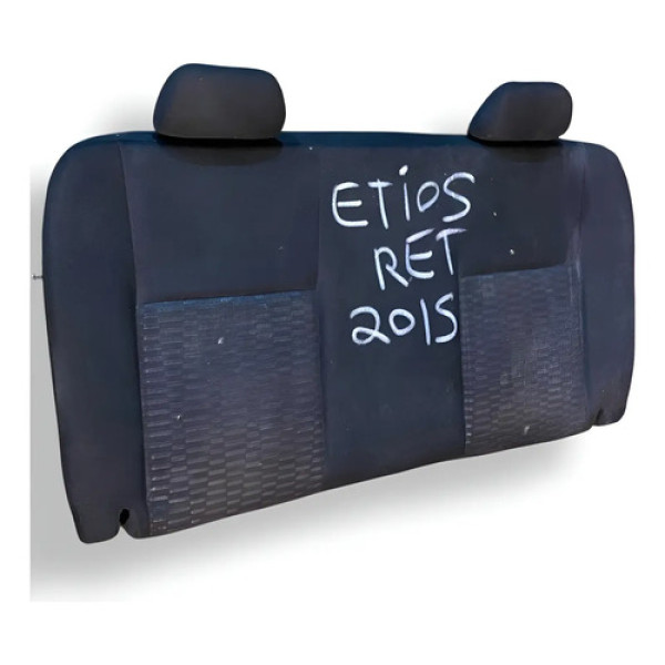 Encosto Banco Traseiro Toyota Etios Hacth  2015 2016 2017 1