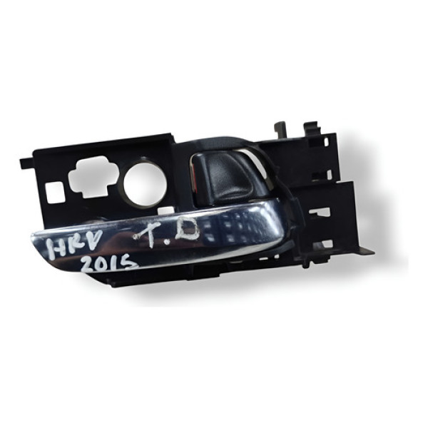 Maçaneta Interna Traseira Direita Honda Hr-v 1.8 2015 2016  Cinza Traseira