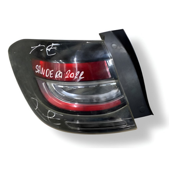 Lanterna Traseira Esquerda Renault Sandero 2022 265553665r Esquerdo/motorista Vermelho