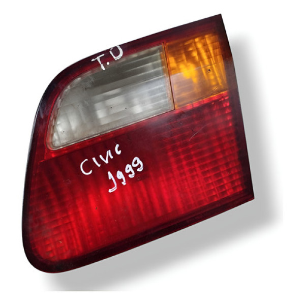Sinaleira Traseira Direita Honda Civic Lx 1.6 1999 2000 Vermelho Direito/passageiro