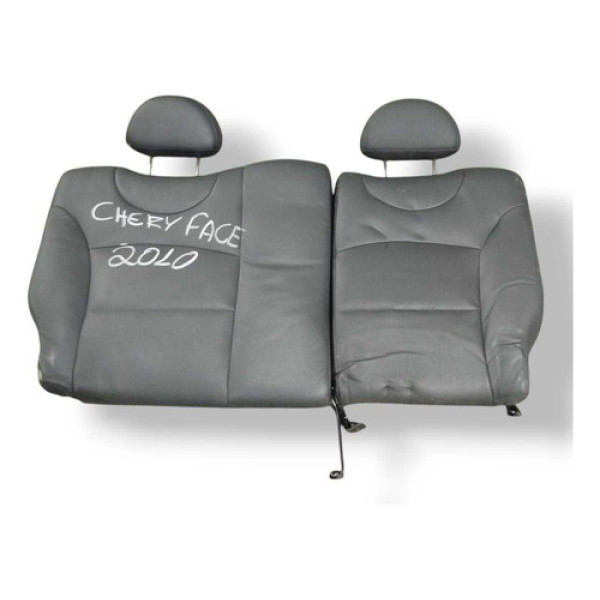 Encosto Banco Traseiro  Chery Face 2011 2012 2013 2014 Preto