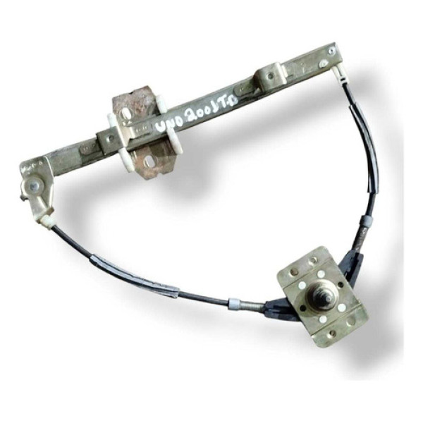 Máquina  Vidro Manual Traseira Direita  Fiat Uno 2001 2002