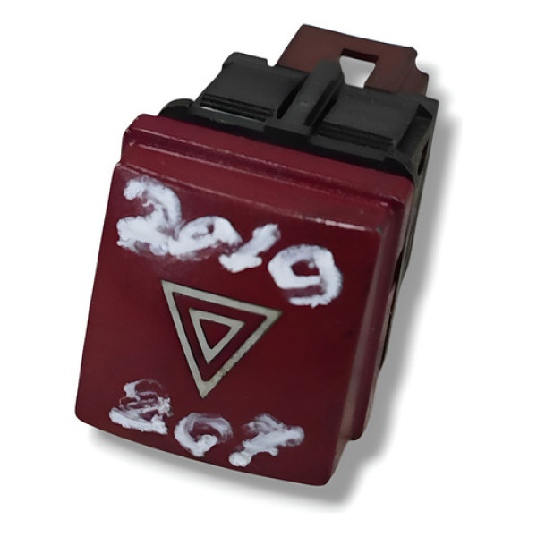 Botao Alerta Peugeot 207 2010 2011 2012 2013 2014 2015 2016 Preto