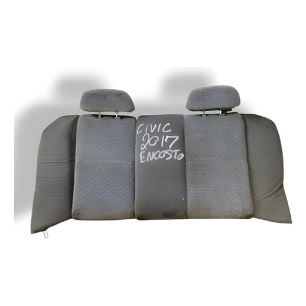 Encosto Banco Traseiro Honda Civic Lx 1.6 1998 1999 2000 Preto
