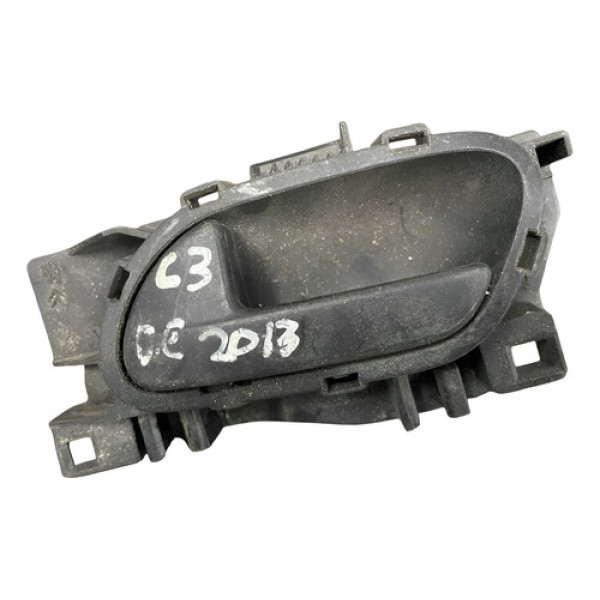 Maçaneta Interna Diant Esquerda Citroen C3 2013 9683446177 Dianteira