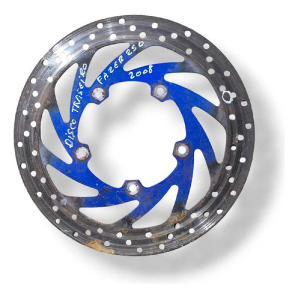 Disco Traseiro Yamaha Fazer 250 2008 2009 2010 Detalhe