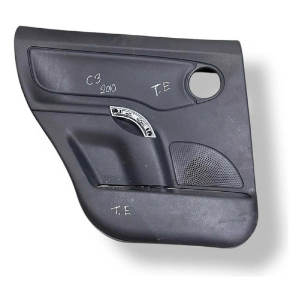 Forro Porta Traseira Esquerda Citroën C3 1.4 2010 9648884377