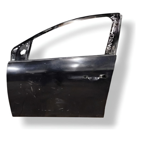 Porta Dianteira Esquerda Fiat Bravo 2012 2013 2014 2015 2016 Preto Esquerda Dianteira