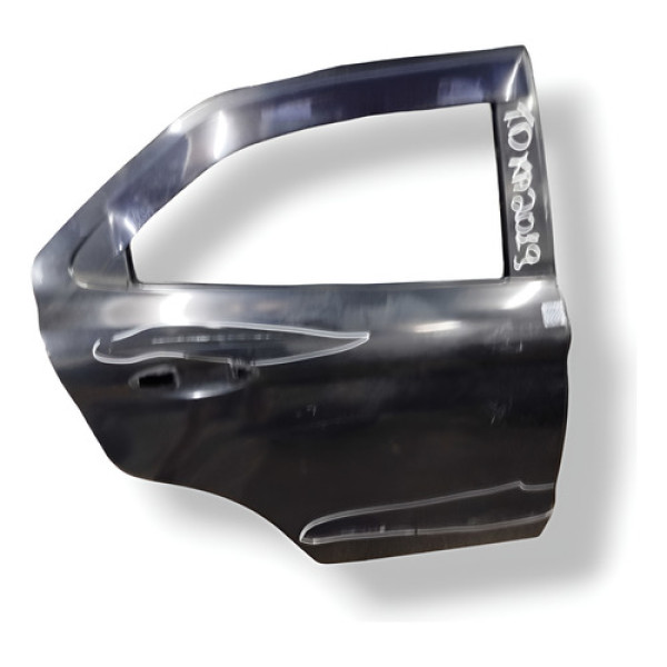 Porta Traseira Direita Ford Ka 2015 A 2019 Com Detalhe Traseira Direito Preto