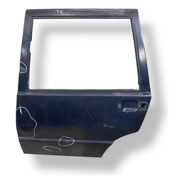 Porta Traseira Esquerda Fiat Uno 2005 2006 2007 2008 Detalhe Traseira Esquerda Preto