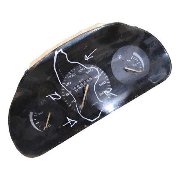 Painel Instrumento Volkswagen Gol G1 1.0 2001 (com Detalhe)  Preto