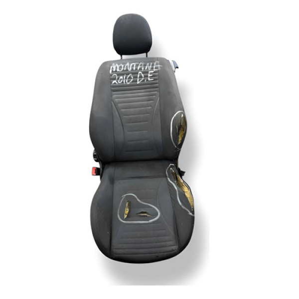 Banco Dianteiro Esquerdo Montana 2010 2011  Com Detalhe Preto