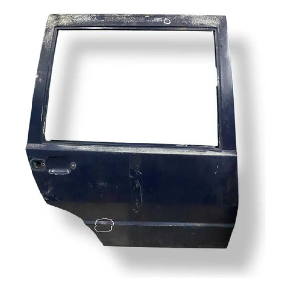 Porta Traseira Direita Fiat Uno 2005 2006 2007 2008 Detalhe Traseira Direito Preto