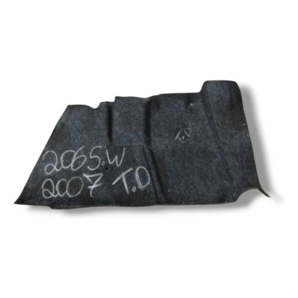 Forro Direito Porta Mala Peugeot 206 Sw 2007 2008 96551457zu