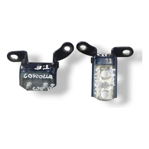 Par Dobradiças Porta Traseira Esquerda Toyota  Corolla 2004