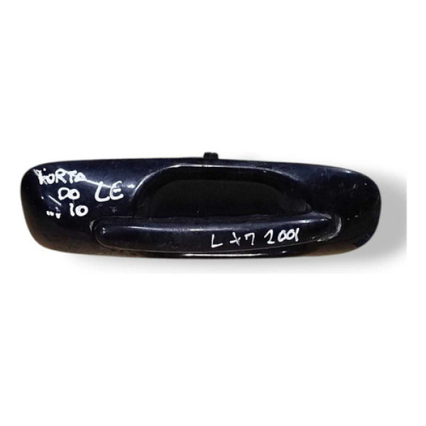 Maçaneta Externa Lado Esquerdo Chrysler Grand Caravan 2005 Preto Dianteira/traseira