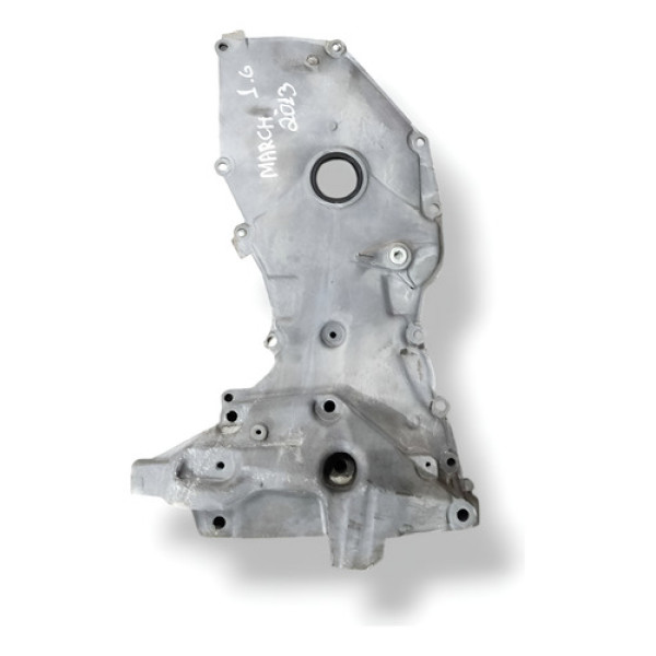 Tampa Frontal Do Motor Nissan March 1.6 2013 2014 2015 Cinza