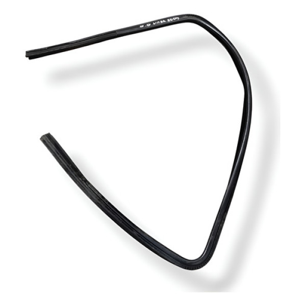 Borracha Canaleta Vidro Dianteira Direita Punto 2009 2010  Preto