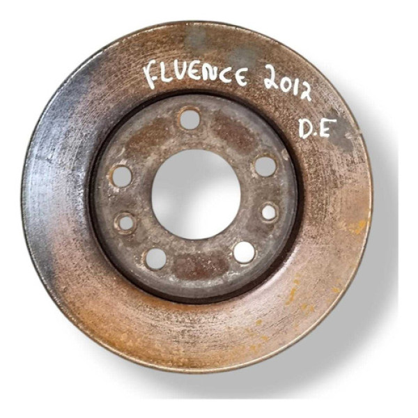 Disco Freio Dianteiro Esquerdo Renault Fluence 2.0 2013/2015