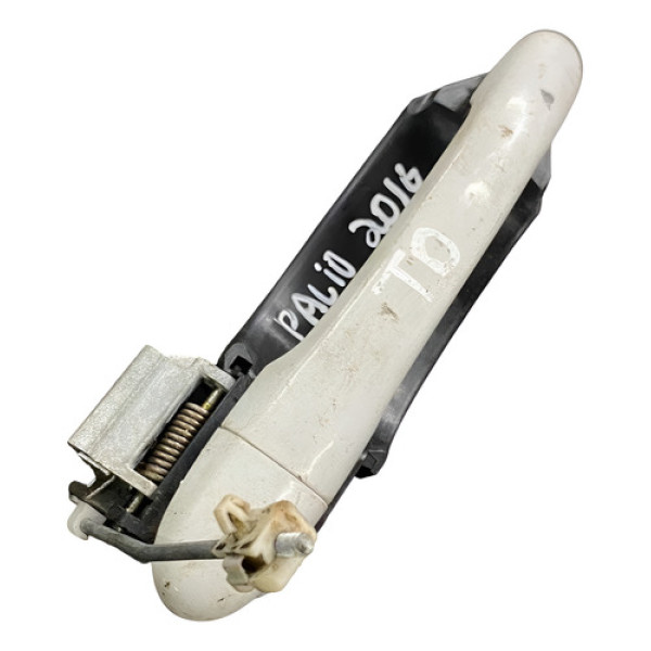 Maçaneta Externa Traseira Direita Fiat Palio 2016 030864 - Branco - Traseira