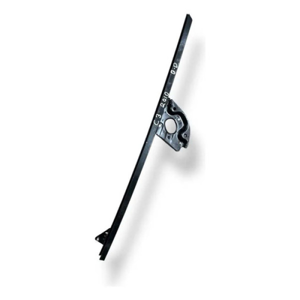 Guia Vidro Dianteira Direita Citroën C3 2003 2004 2005  2011 Prateado