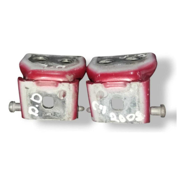 Par Dobradiça Porta Dianteira Direita Citroen C4 2008 A 2012