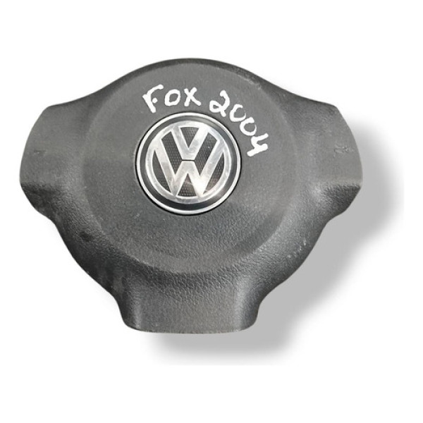 Tampa Miolo Volante Volkswagen Fox 2004/2005/2006/2007/2008 Preto
