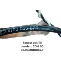   Sensor Abs Traseiro Esquerdo Renault  Sandero  1.0 2014