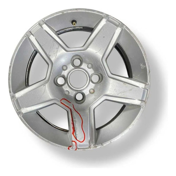 Roda Ferro Original Aro 15 Ford Ecosport Focus C/ Detalhe Branco