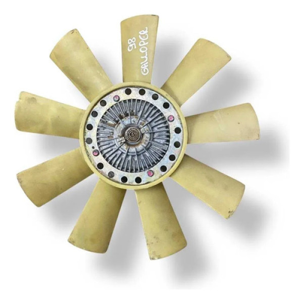 Hélice Radiador C/motor Hyundai Galloper 1998 C/detalhe