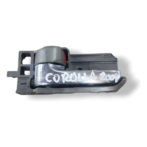 Maçaneta Interna Dianteira Esquerda Toyota Corolla 2004 2005 Azul Dianteira