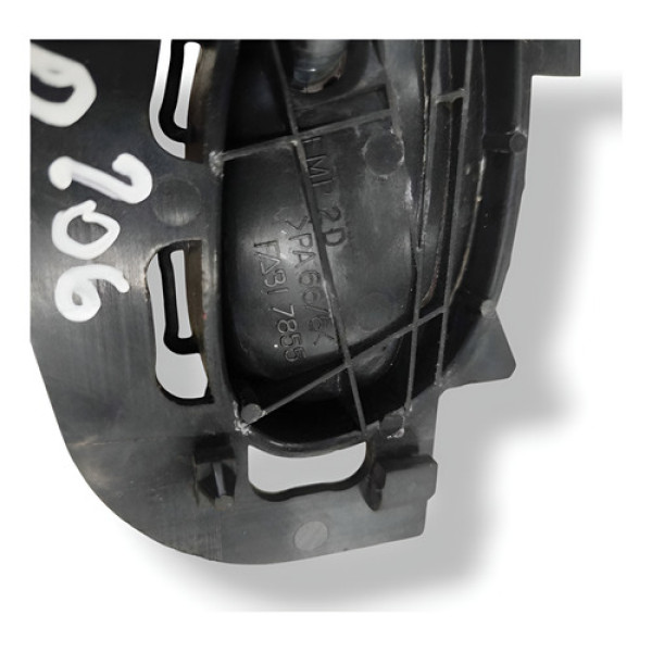 Maçaneta Interna Dianteira Direita Peugeot 206 2004 Pa666 Preto Dianteira