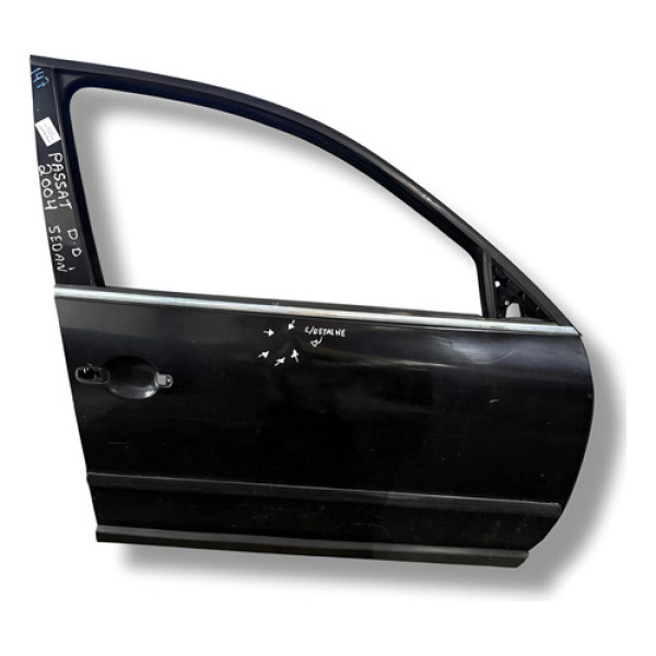 Porta Dianteira Direita Volkswagen Passat 2004 C/detalhe Preto Direita Dianteira