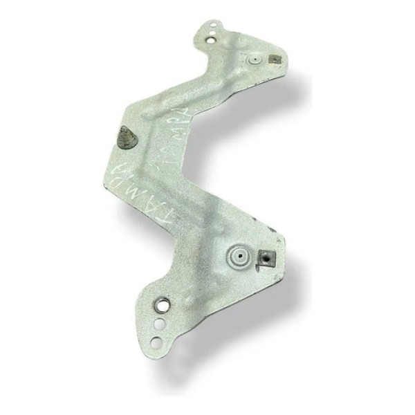 Suporte Placa Tampa Traseira Ford Focus 2009 2010 2011 2012 Prateado