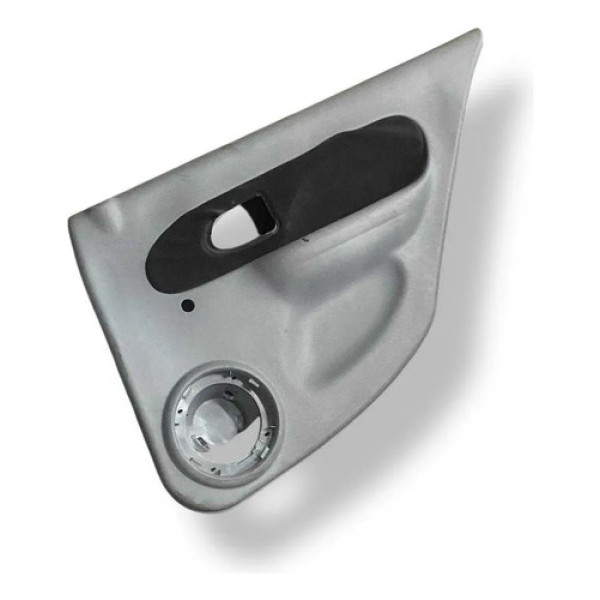 Forro Porta Traseira Direita Renault Clio 2007 2008 2009 Cinza Com Detalhe Preto