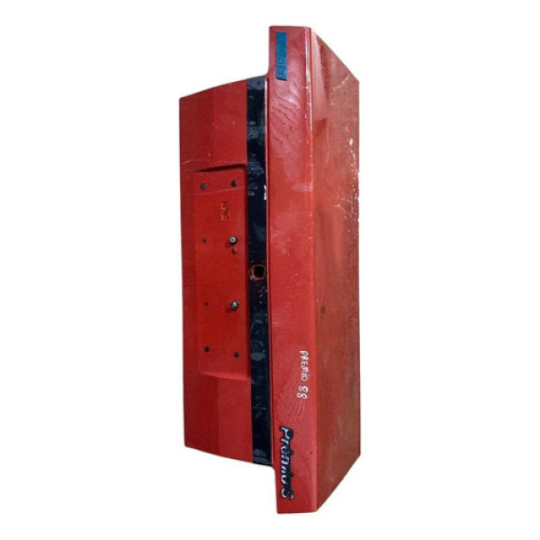 Tampa Traseira Porta Malas Fiat Prêmio Uno 1988 1989 1990 Vermelho