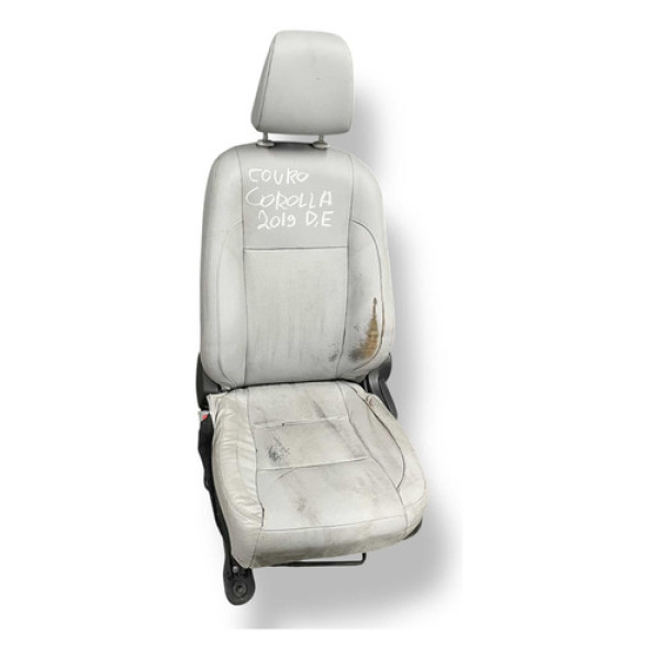 Banco Dianteiro Esquerda  Toyota Corolla 2018 2019 2020 2021 Branco