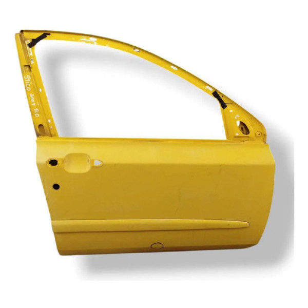 Porta Dianteira Direita Fiat Stilo 2004 2005 2006 2007 2008 Dianteira Direita Amarelo