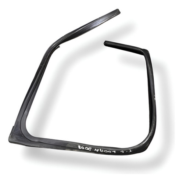 Borracha Canaleta Vidro Tras Esquerdo Chevrolet Meriva 2006 Preto