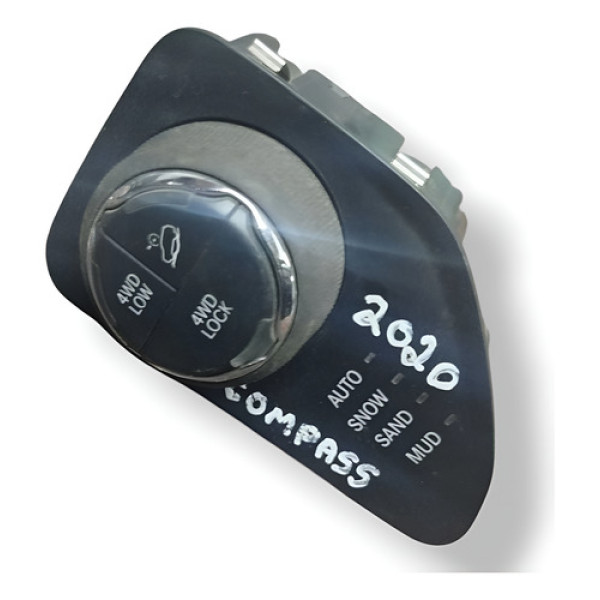 Botão Comando Controle Tração Jeep Compass 2020 532350300 Preto