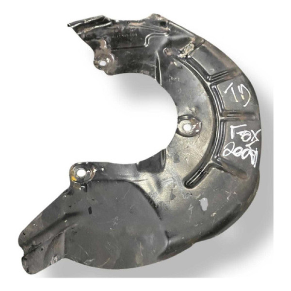 Chapa Defletor Protetor Tras Dir Vw Fox 2004/2006 800615312d Preto