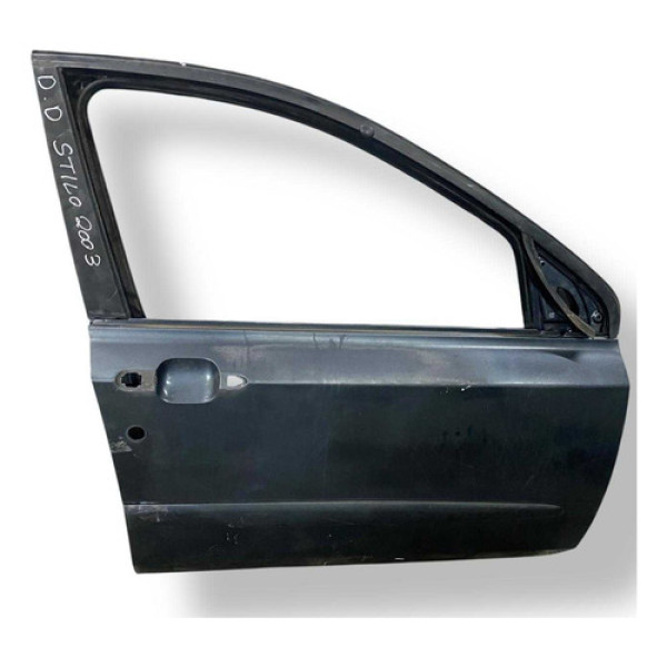 Porta Dianteira Direita Fiat Stilo 2003 2004 2005 2006 2007 Dianteira Direito Cinza