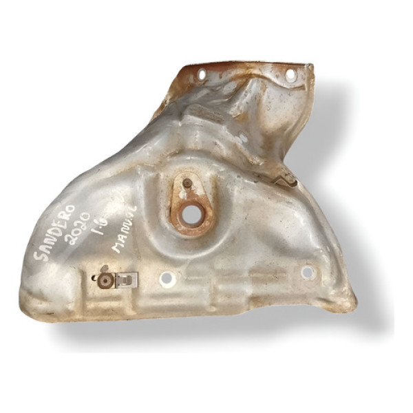 Protetor Calor Escape Renault Sandero 2015 A 2020 208082328r Prateado