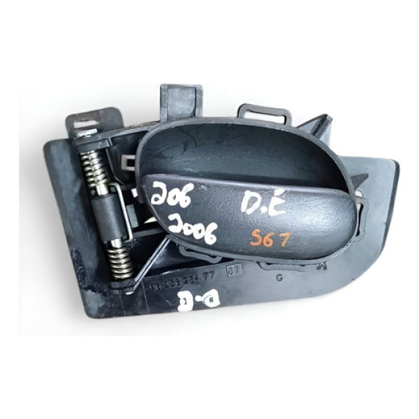 Maçaneta Interna Dianteira Esquerda Peugeot 206 06 96236984 Traseira