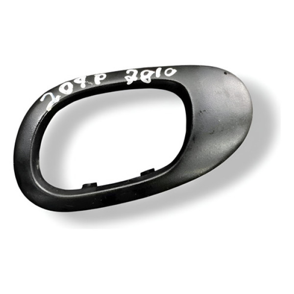 Moldura Maçaneta Traseira Esquerda 207 Passion 10 9628404977 Preto Traseira