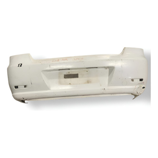 Parachoque Traseiro Fiat  Siena 2006 2007 2008 2009 Detalhe