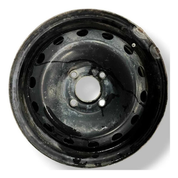 Roda Avulsa De Ferro Aro 15 Peugeot 307 208 Preto