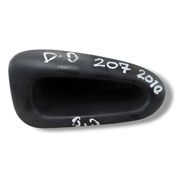 Puxador Porta Dianteira Direita Peugeot 207 2012 9629325977 Preto Dianteira