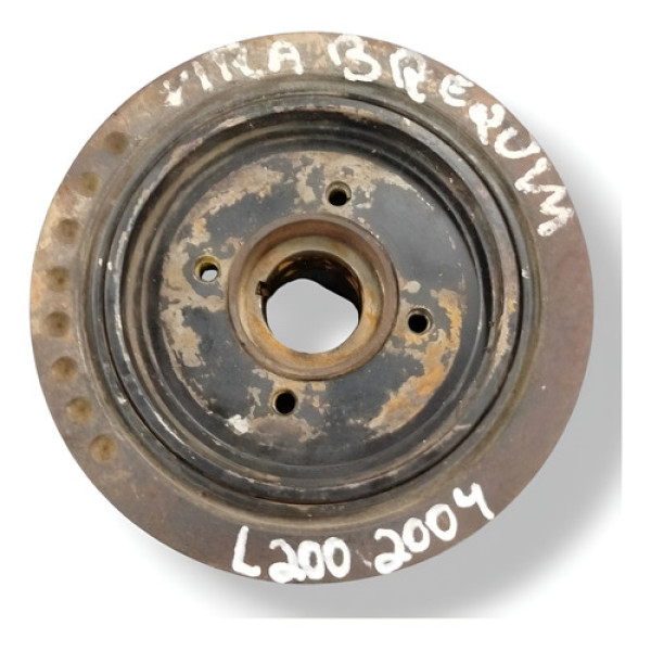 Polia Virabrequim Mitsubishi L200 2004 2005 2006 2007 A 2012